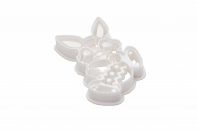 Easter s cookie cutter - Bunny with easter egg foto
