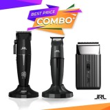 Set JRL ONYX - Masina de tuns + Masina de contur + Masina de ras (shaver) - Black - fara fir
