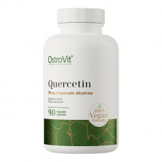 Supliment Alimentar, OstroVit, Quercetin, Efect Antioxidant si Antihistaminic, Vegan-Friendly, 90 ca