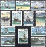 Cocos (Keeling) Islands 1976 - Vapoare, marina militara, serie neuzata