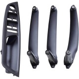 Cumpara ieftin Set 4 manere interior MOTOR10 fata/spate BMW X5 E70, X6 E71, 51416969401, Negru