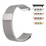 Curea Milanese Loop Slim, compatibila Apple Watch 9|8|7|6|5|4|3|2|1 Series, 41mm|40mm|38mm, Argintiu