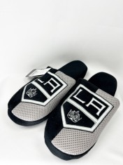 Los Angeles Kings papuci de bărbați Team Logo Fleece Slipper - M = 42-43 EU