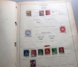 Lot 12 timbre vechi Elveția (Helvetia), ștampilate, 1878&ndash;1900 -A42