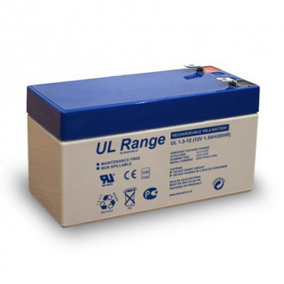 Ultracell VRLA / baterie plumb UL 12v 1300mAh UL1.3-12 foto