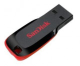Cumpara ieftin Stick USB SanDisk Cruzer Blade, 64GB (Negru/Rosu)