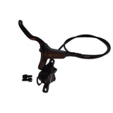 Frana hidraulica disc fata Tektro HD-M285, furtun 850mm, maneta 2 degete, cu disc 160mm, Post Mount, Negru Ultimate FactoryBikes