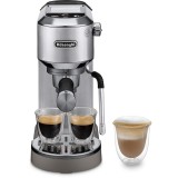 Espressor manual De&rsquo;Longhi Dedica Duo EC890.M, 1450W, 15 bar, argintiu