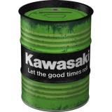 Pusculita metalica Kawasaki - Let the good times roll, Nostalgic Art Merchandising