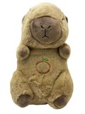 Jucarie de plus Capibara maro cu functie de respiratie, melodii linistitoare si lumina