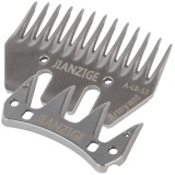 Set lame de schimb pentru masina de tuns oi, 13 dinti, 81 mm, Red Technic