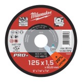 Disc abraziv pentru debitat inox, 125x1.5x22.22