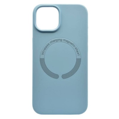Husa Magsafe iPhone 13 Albastru Deschis foto