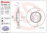 BREMBO 09.B353.11 PRIME LINE - UV Coated Disc frana