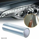 Cumpara ieftin Folie de protectie transparenta pentru faruri si stopuri - 10 M x 30 cm