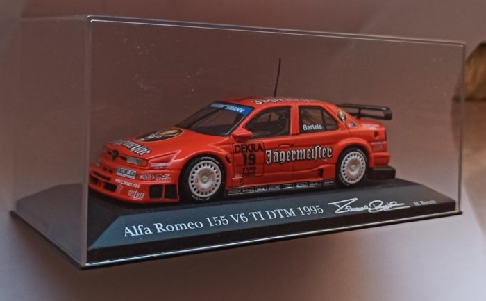 Macheta Alfa Romeo 155 V6 DTM 1995 Jagermeister - Minichamps 1/43