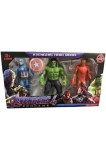 Cumpara ieftin Set 3 figurine Avengers cu led, 20cm, multicolor, diverse modele
