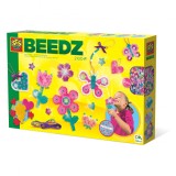 Set 2100 Margele de calcat cu accesorii incluse,tematica Flori si Inimi parfumate,+5 ani, SES Creative