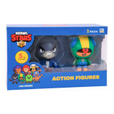 Brawl Stars Set 2 figurine articulate Leon si Crow 11 cm