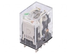 Releu Electromagnetic DPDT 24VDC 10A