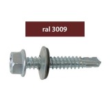 Cumpara ieftin Suruburi Perforatoare Ral 3009-Rosu 4.8 X 20 Mm, 250 Bucati