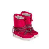 Cizme Fete Bibi Urban Urban Boots Rodie cu Blanita 27 EU, Grena, BIBI Shoes