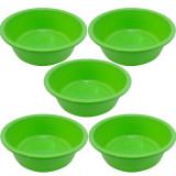 5 x Lighean rotund din plastic 6L