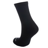 Set 3 perechi Şosete lungi Tenis RS100 x3 Negru