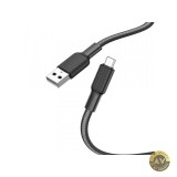 Cablu Date si Incarcare USB-A - microUSB HOCO X69 18W 1m Negru