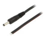 Cablu Alimentare DC 0,5m Negru