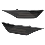 Set lampa semnalizare Honda Civic, 07.2016-12.2021, montare fata, stanga+dreapta, LED; transparent; Tuning, L-Series