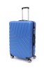 Troler Lamonza Malibu Albastru, 65x42x26 cm, 71L, ABS, Spinner 4 Roti, Cifru, Usor & Rezistent