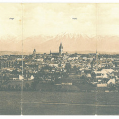3130 - SIBIU, Romania - 3 old postcards - unused - 1917