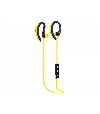 Casti sport Bluetooth cu microfon HMP 1215 BT galben Trevi foto
