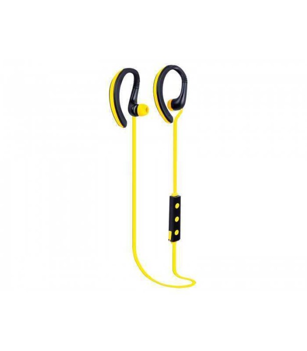 Casti sport Bluetooth cu microfon HMP 1215 BT galben Trevi