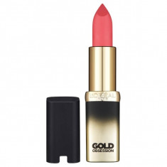 Ruj Hidratant L oreal Color Riche Gold Obsession Pink Gold foto