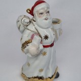Mos Craciun (Mos Gerila) - bibelou portelan romanesc (RAR), vechi, vintage