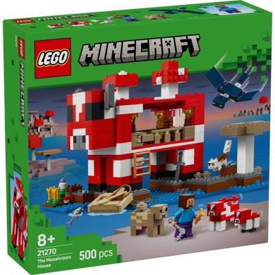 LEGO MINECRAFT CASA MOOSHROOM 21270 foto