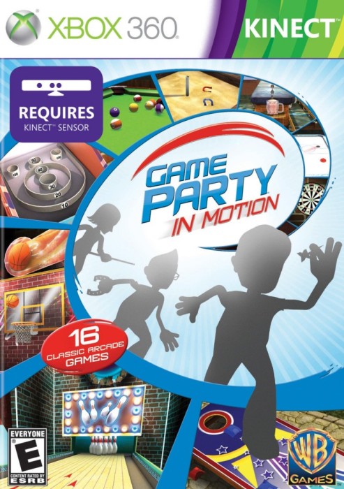Joc XBOX 360 GAME PARTY in motion versiunea KINECT WB Games PAL de colectie retro ca nou