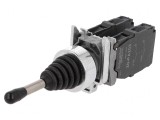 Joystick Comutator 22mm 1NO Negru