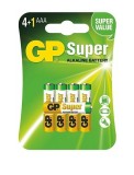 Baterie GP Batteries, Super Alcalina AAA (LR03) 1.5V alcalina, blister 5 buc. &quot;GP24A4/1-2PL5&quot; &quot;GPPCA24AS126&quot; (timbru verde 0.2 lei) - 388764