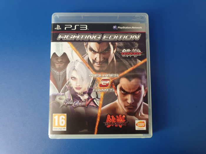 Fighting Edition (Soulcalibur V, Tekken 6, Tekken Tag Tournament 2) - jocuri PS3