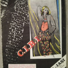 anii 80, reclamă CIBI, IAȘI, modă, industrie textilă, 20 cm x 28 cm, IAȘI