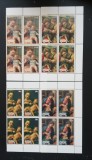 NIUE-CRACIUN 1985,PICTURi -4 x 4V./serie in bloc de patru-MNH**-NIU 034A