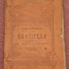 Graziella. B.P.T. Nr. 347-348 Editura Alcalay - A. de Lamartine