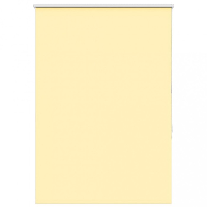 vidaXL Jaluzea cu role opace Galben 100x175 cm lățime țesătură 95,7 cm 4012064
