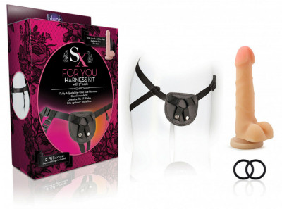 Chilot For You Harness + Dildo Strapon 18 cm foto