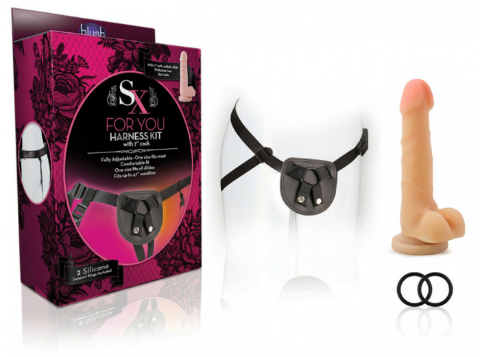 Chilot For You Harness + Dildo Strapon 18 cm