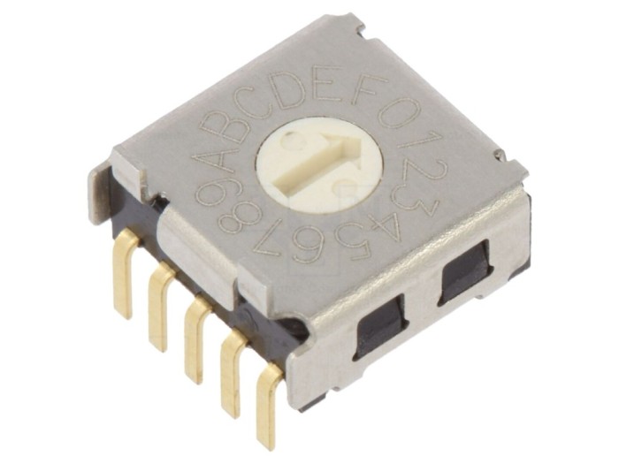&Icirc;ntrerupător codificare SMD 1,27mm