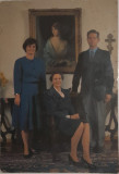 Foto originala Regele Mihai, regina Ana, ppesa Margareta Versoix Elvetia 1991